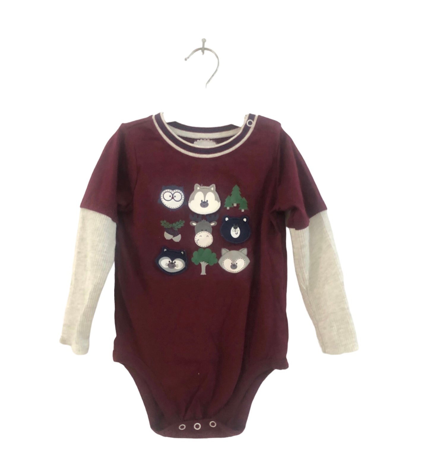 Baby Boy Bodysuit(Embroidered)